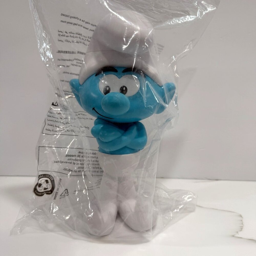 The Smurfs Movie Clumsy? 3D Sipper Cup 11" 2025 Limited Edition Regal Theater NE